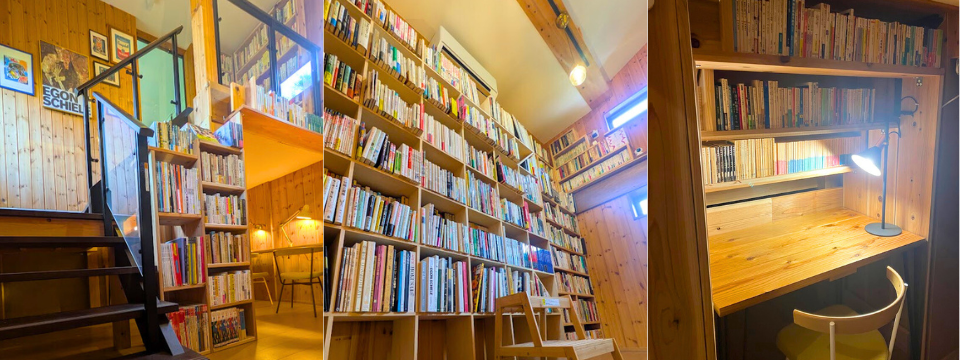 BookCafeGolden　上越のカフェ・ブックカフェゴールデン